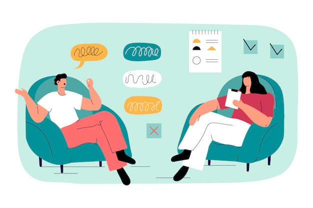 dibujado mano ilustracion terapia habla 52683 77912